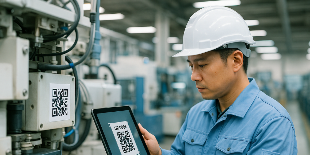 製造業におけるQRコードによる進捗管理|ハネソル株式会社